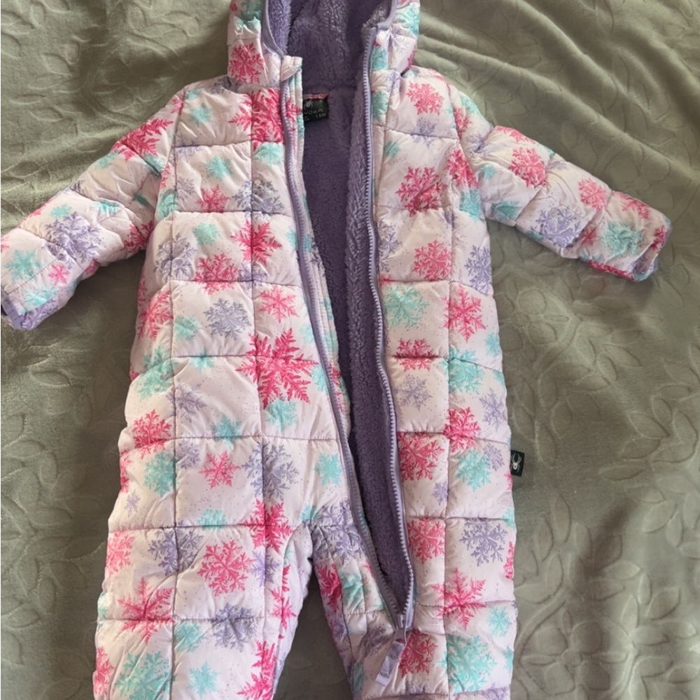 Spyder snowflake Baby Snowsuit